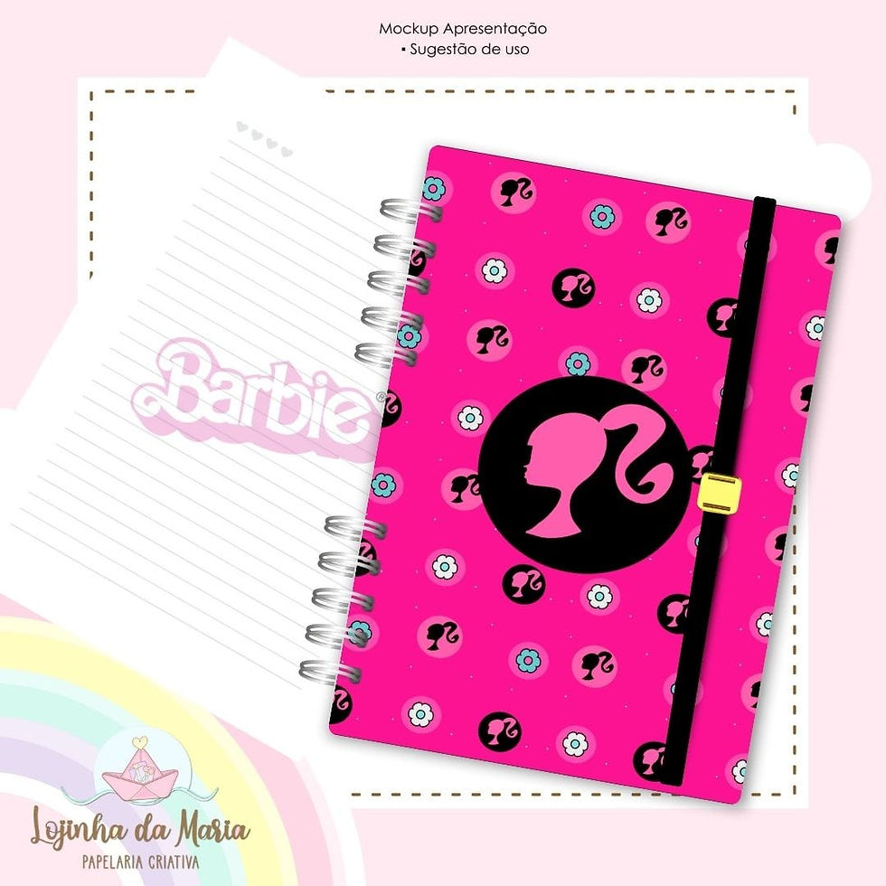 Miniatura: Caderno Barbie