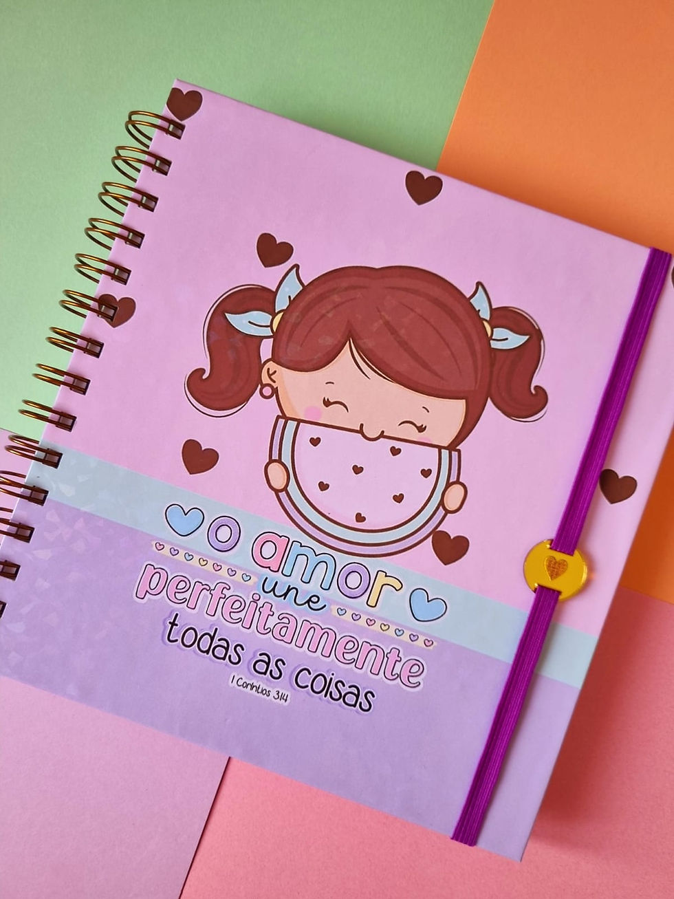 Miniatura: Caderno Amor - 18x18