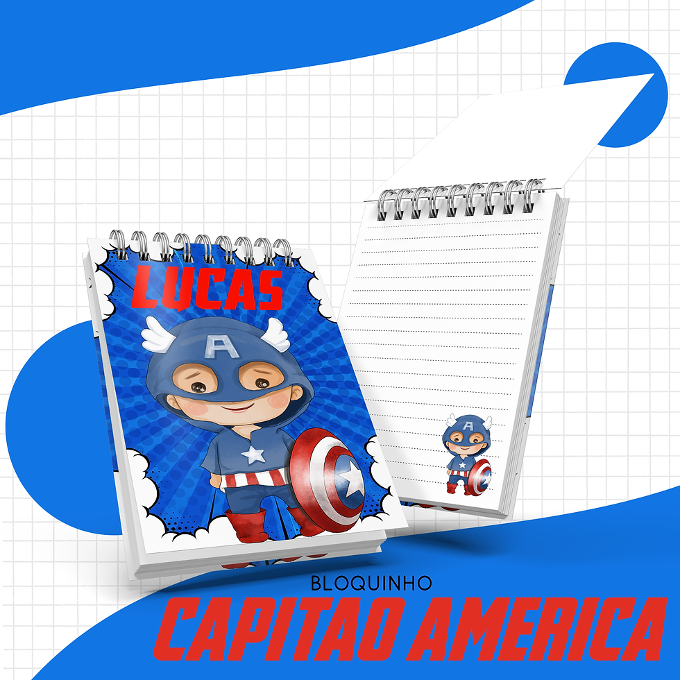 Miniatura: Combo Baby - Capitão América