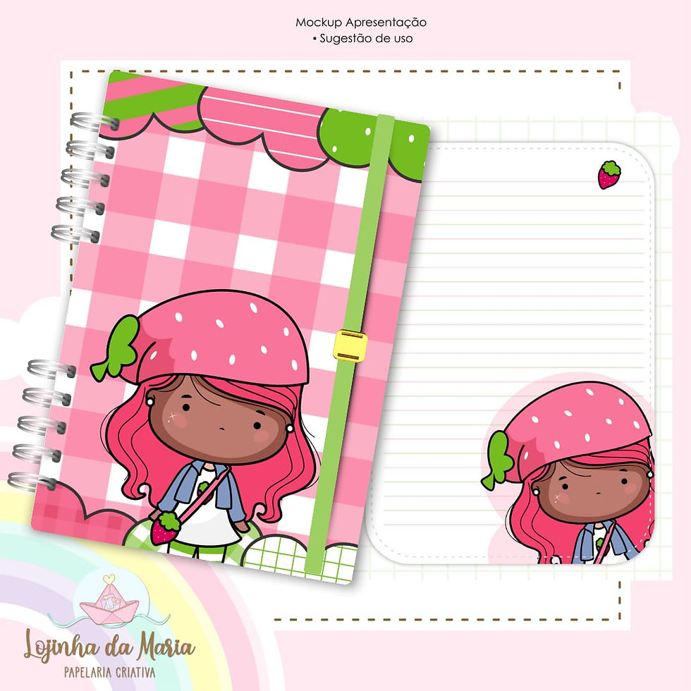 Miniatura: Caderno Moranguinho