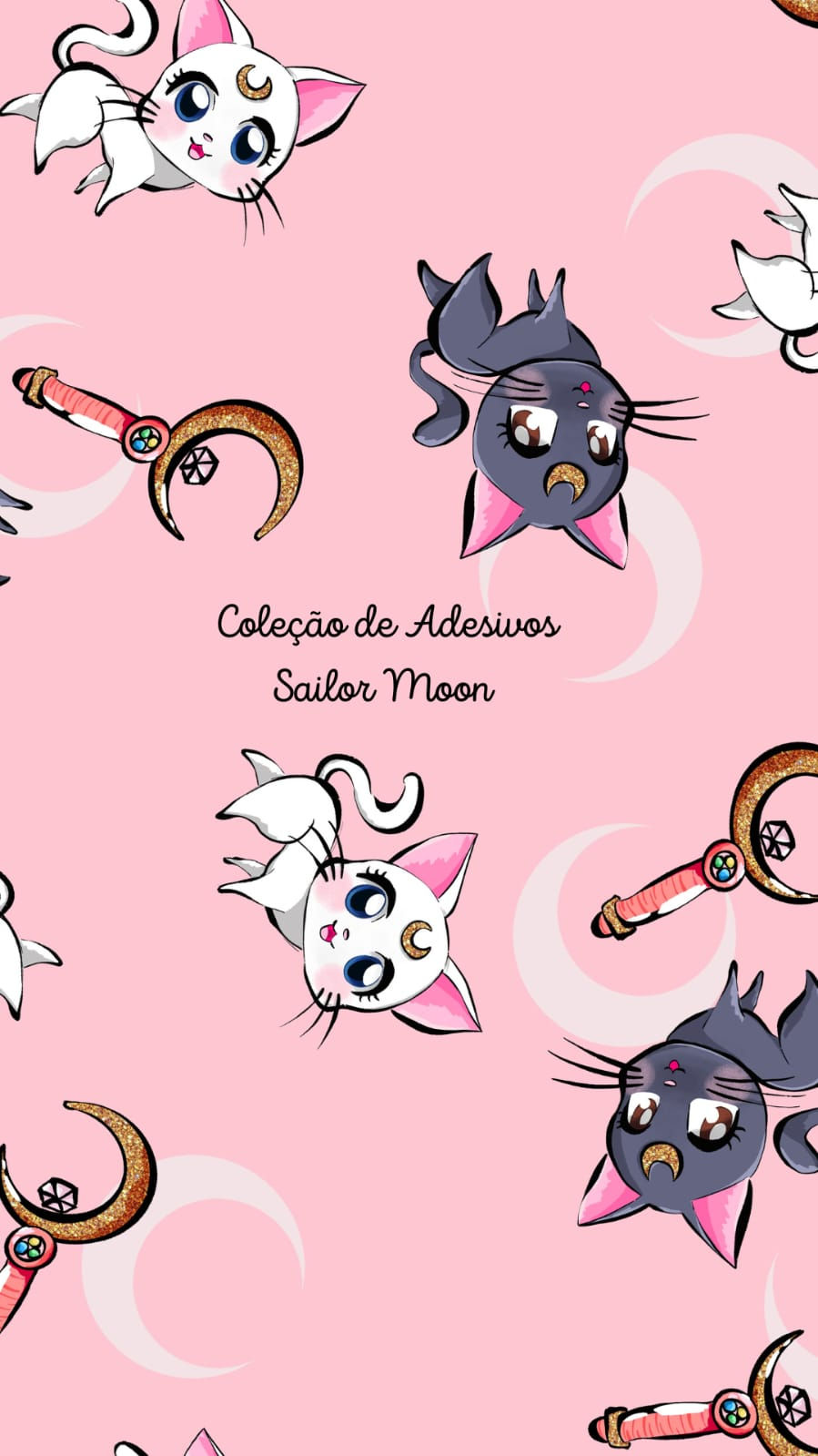 Coleção de Adesivos Sailor Moon