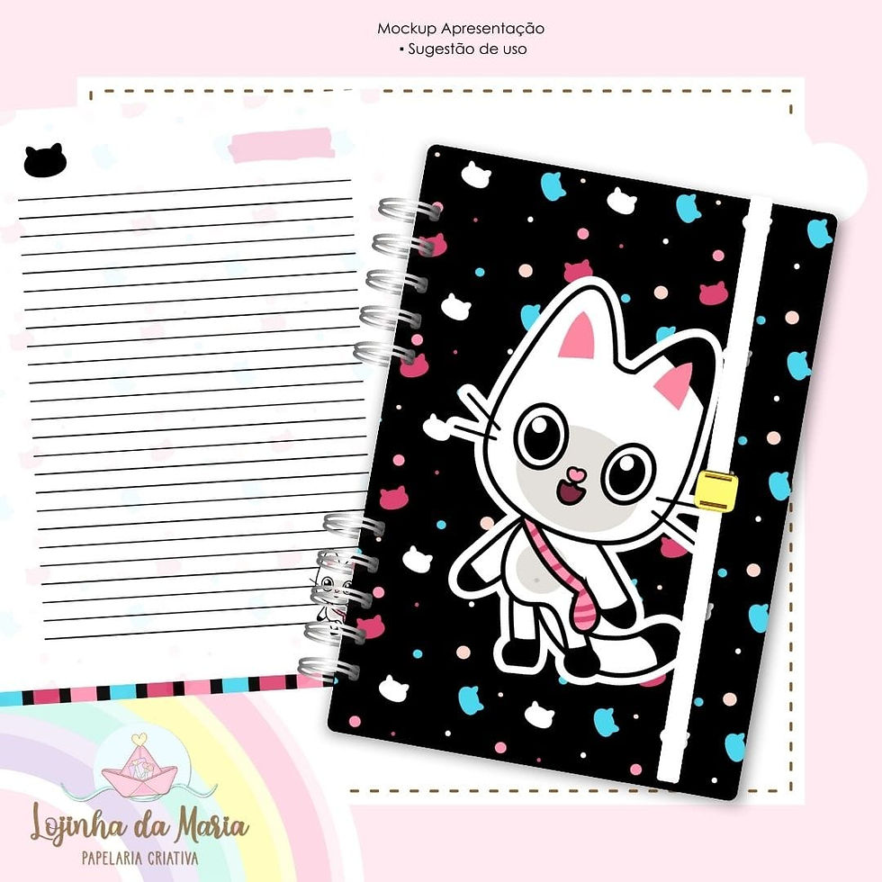 Miniatura: Caderno A Casa da Gaby