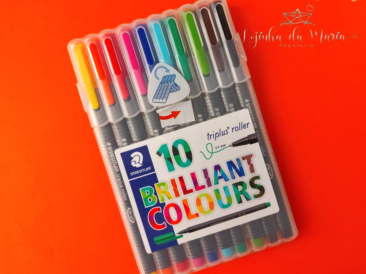 Caneta Hidrográfica Triplus Roller Staedtler