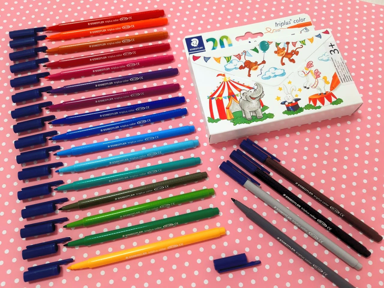 Caneta Hidrocor Staedtler Triplus Color
