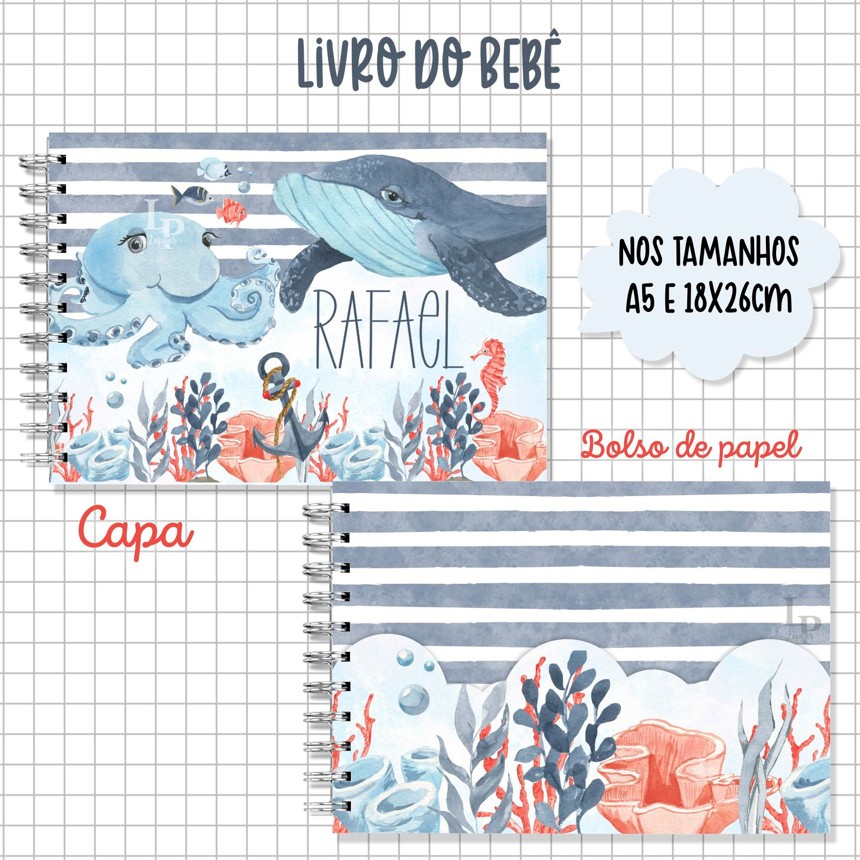 Livro do Bebê - Fundo do Mar