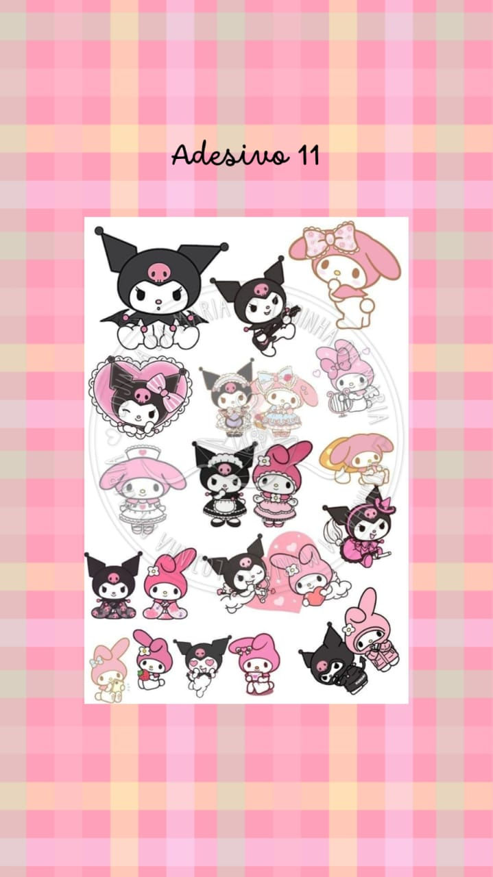 Miniatura: Coleção de Adesivos Hello Kitty 2