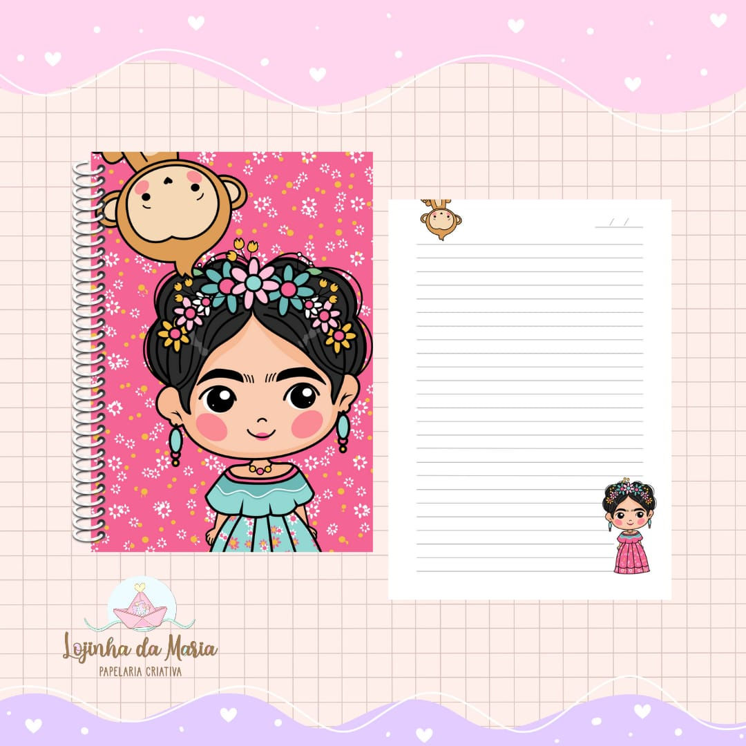 Caderno Fridinha