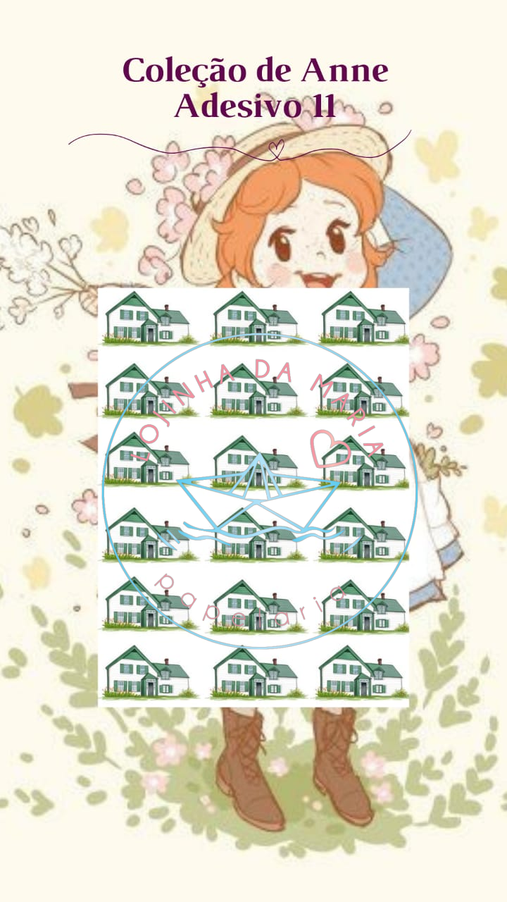 Miniatura: Coleção de Adesivos Anne