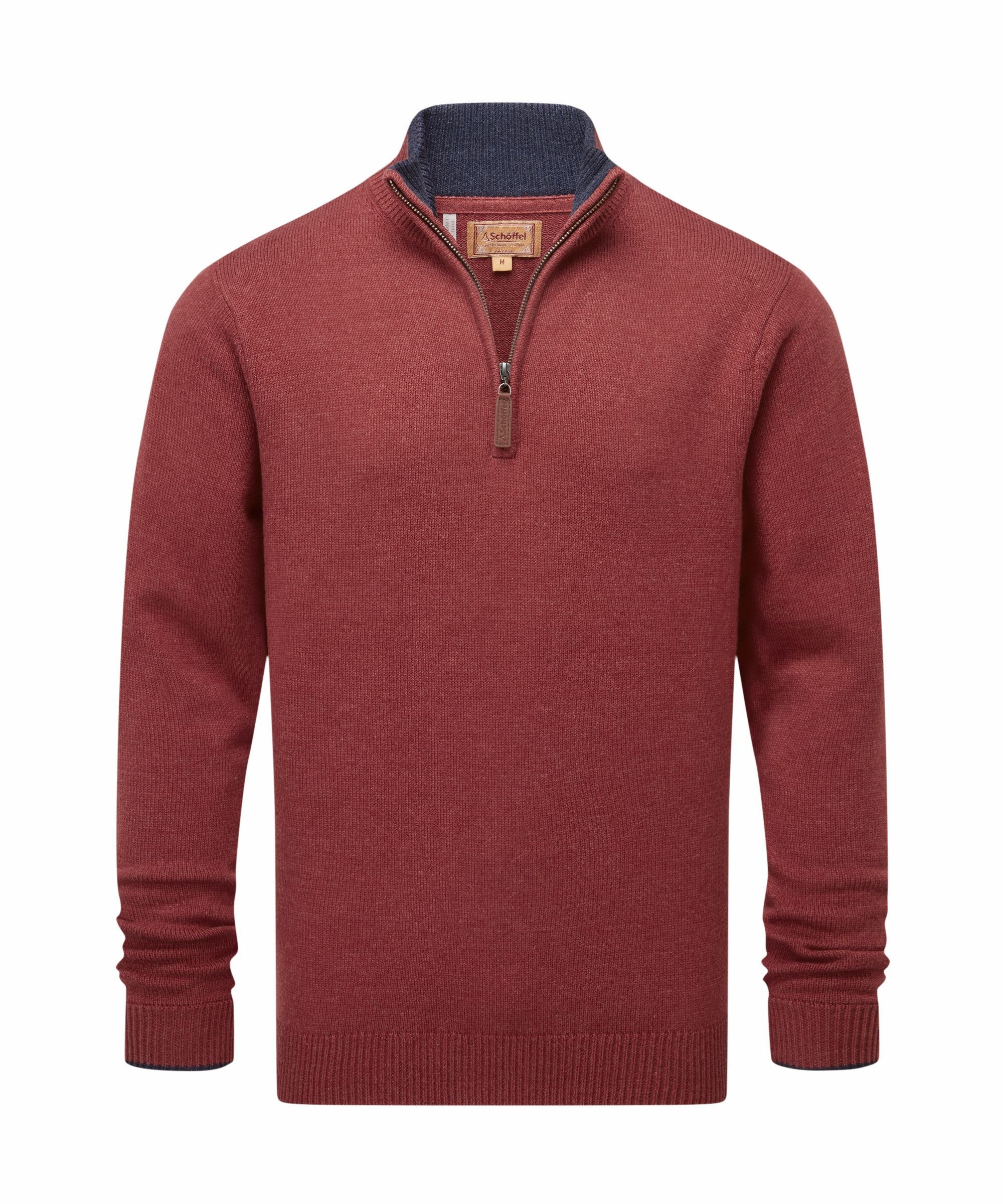 Blair 1/4 Zip Jumper (Redwood)