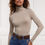 Thumbnail: Essential Roll Neck - Oatmeal