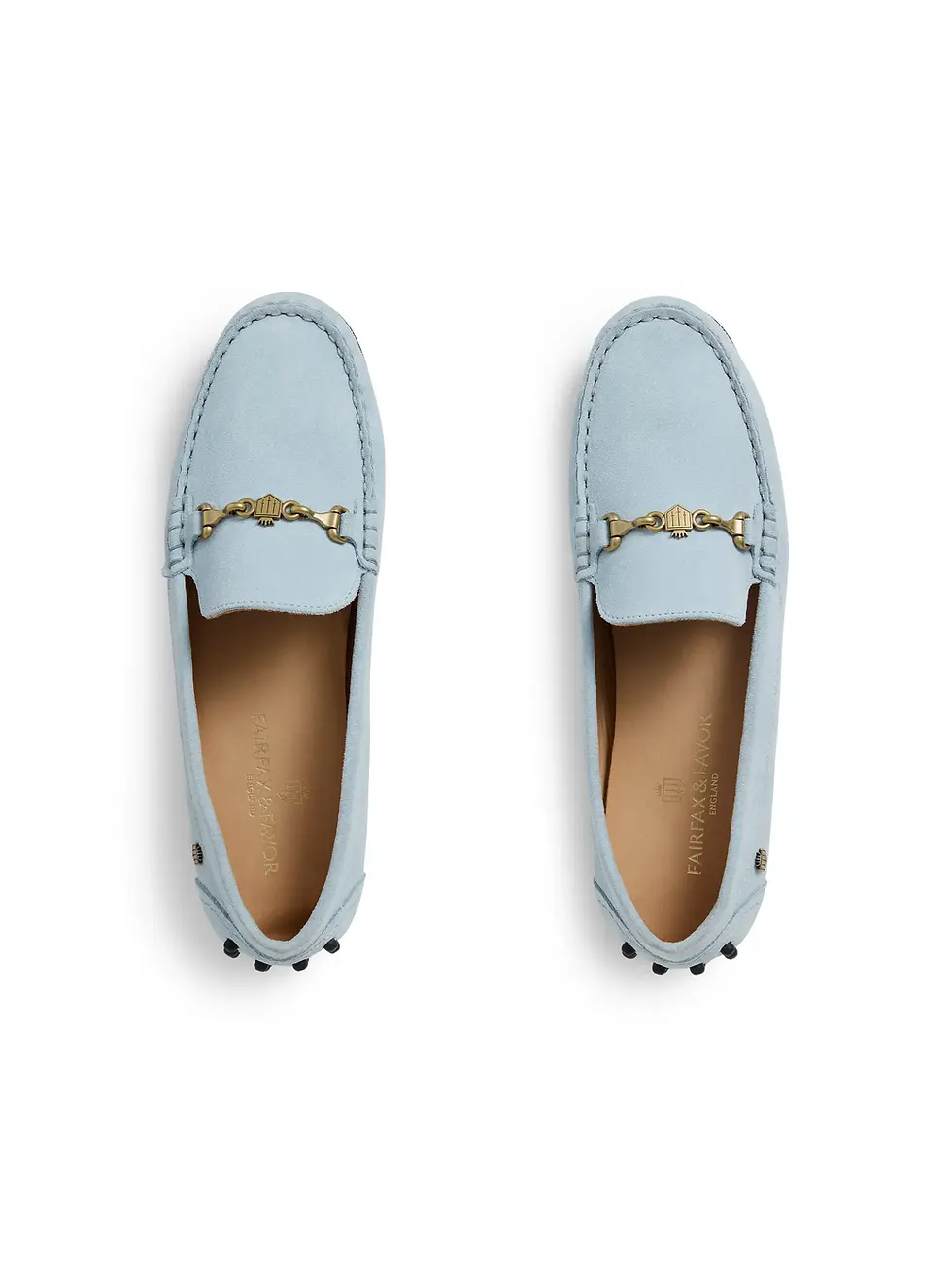 Thumbnail: The Trinity Ladies Loafer - Sky Blue