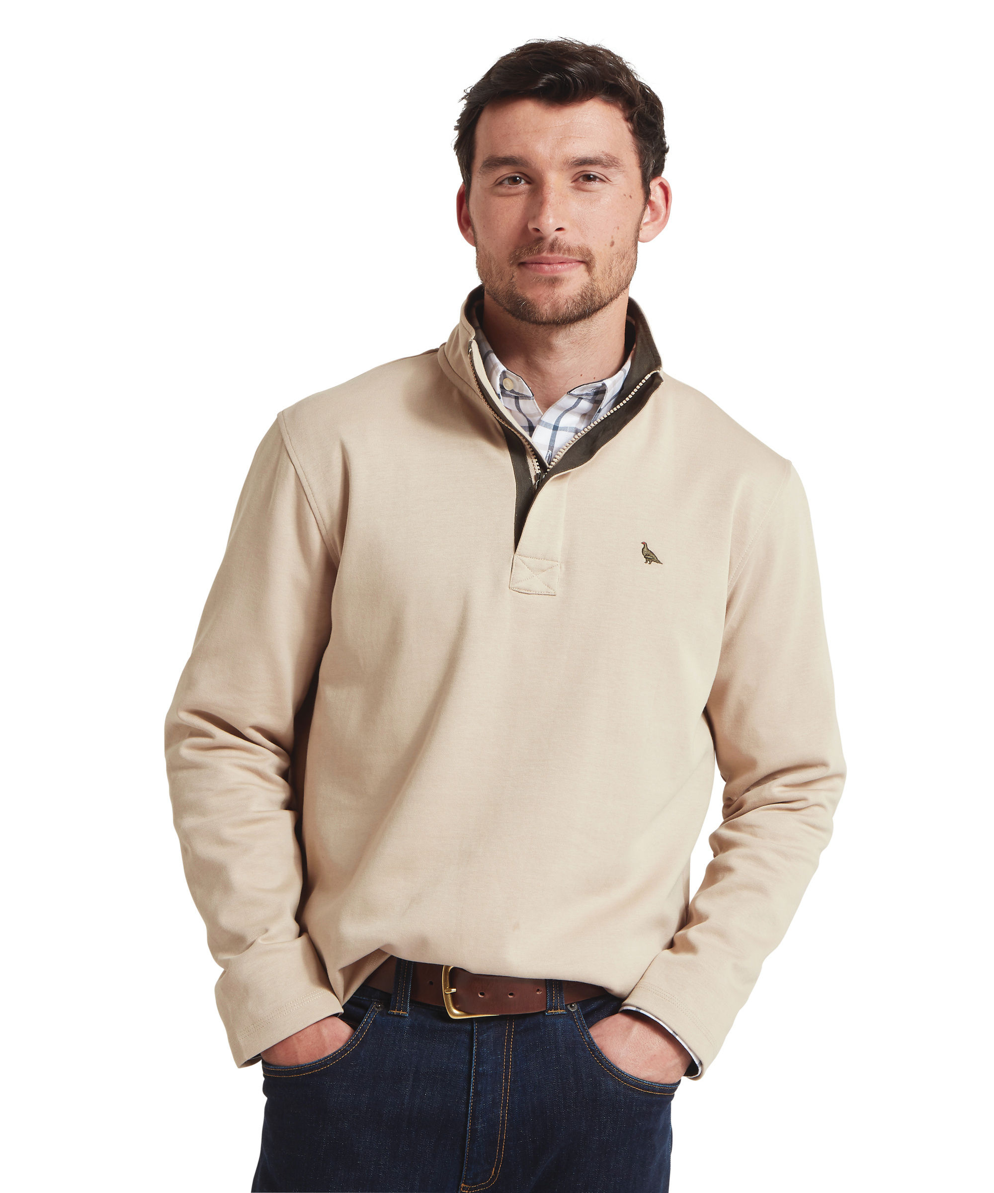 Branscombe Cove Sweatshirt - Cobblestone
