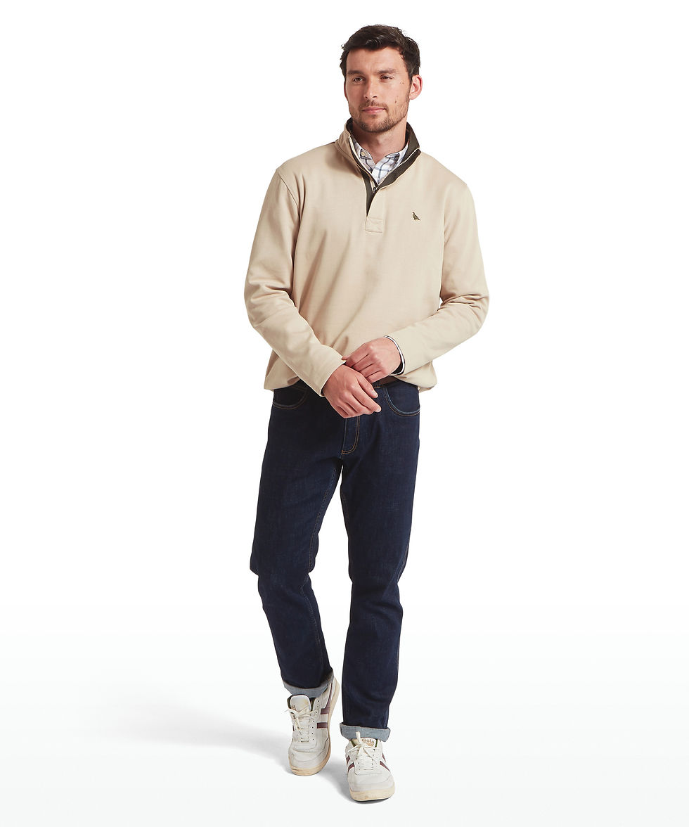 Thumbnail: Branscombe Cove Sweatshirt - Cobblestone