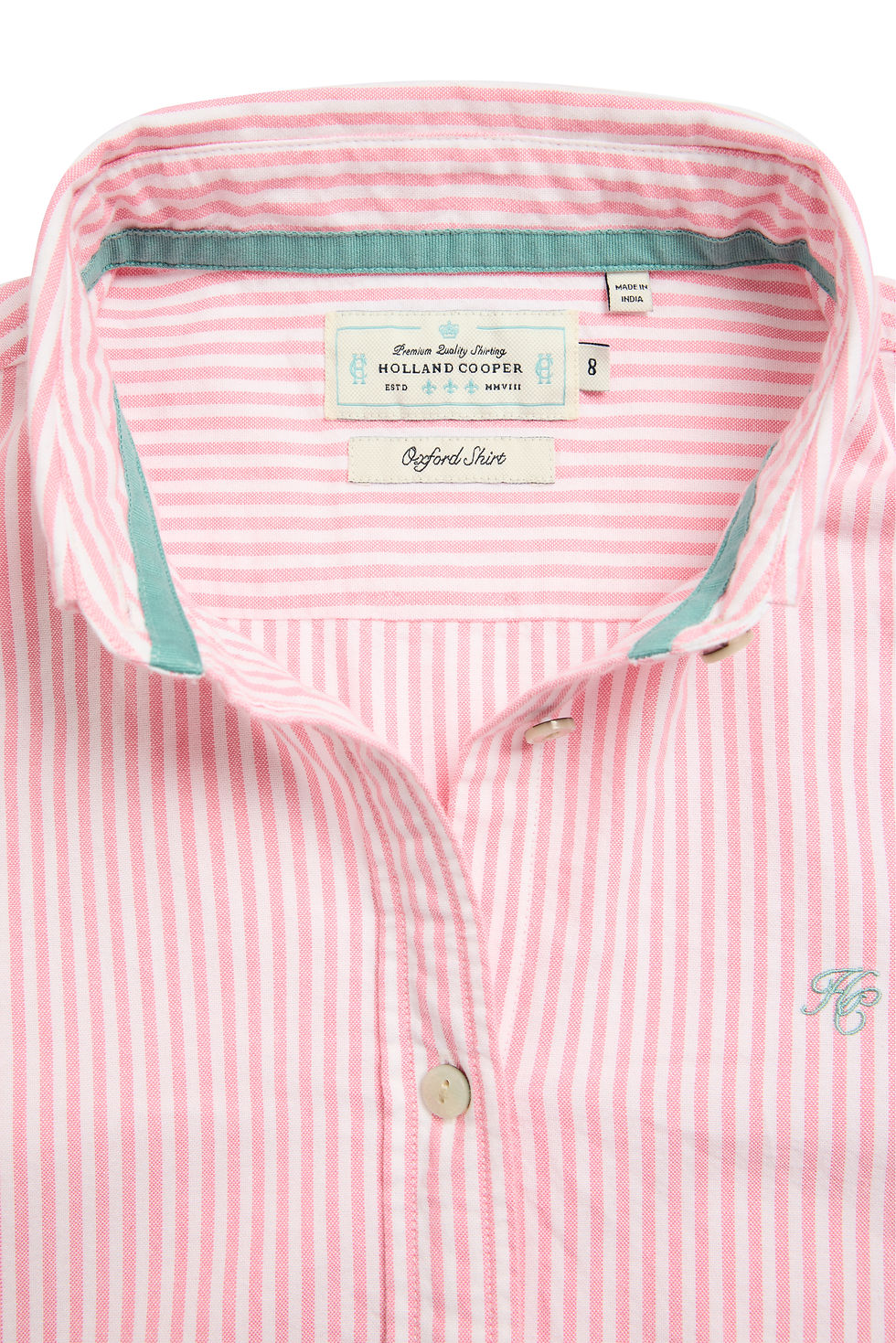 Thumbnail: Oxford Shirt - City Pink Stripe