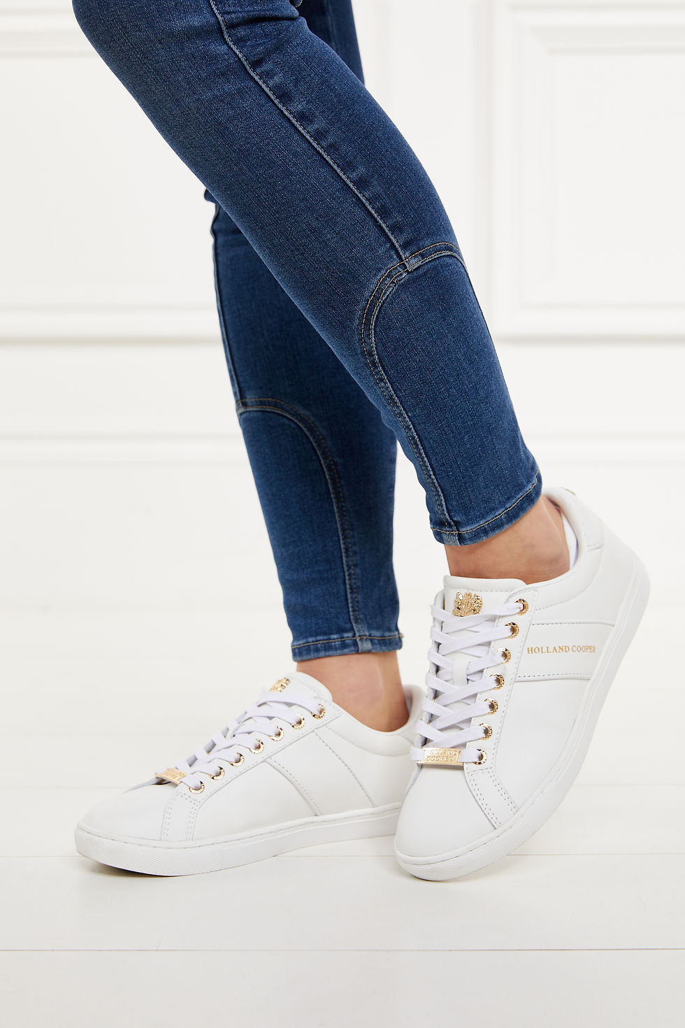 Thumbnail: Knightsbridge Court Trainer - White