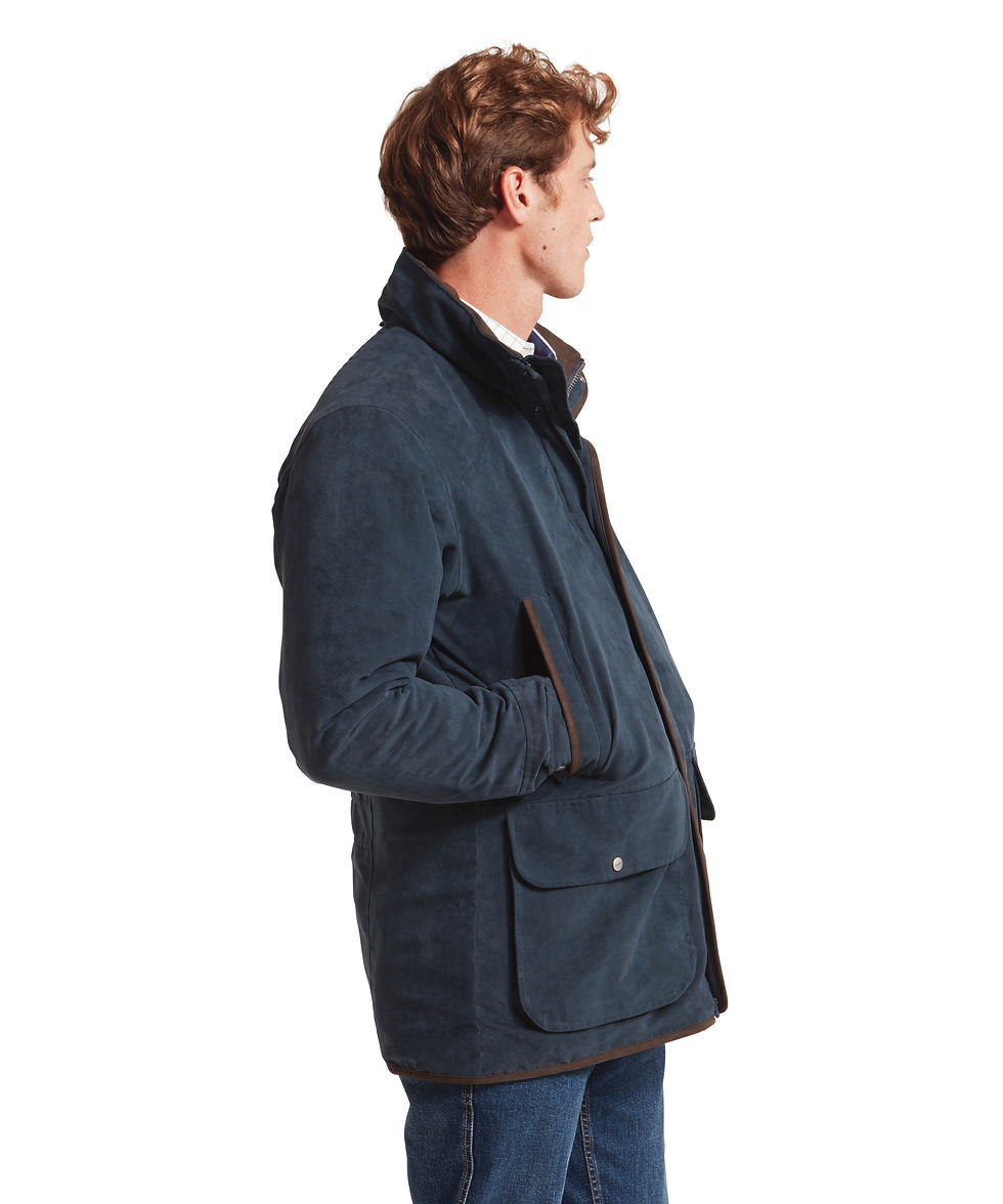 Thumbnail: Oundle Country Coat - Carbon Navy