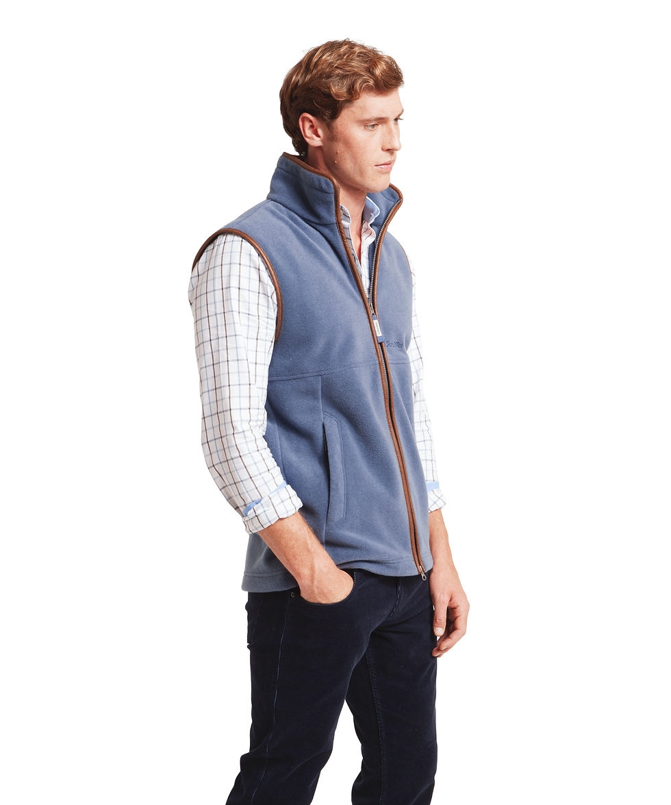 Thumbnail: Oakham Fleece Gilet (Storm Blue)