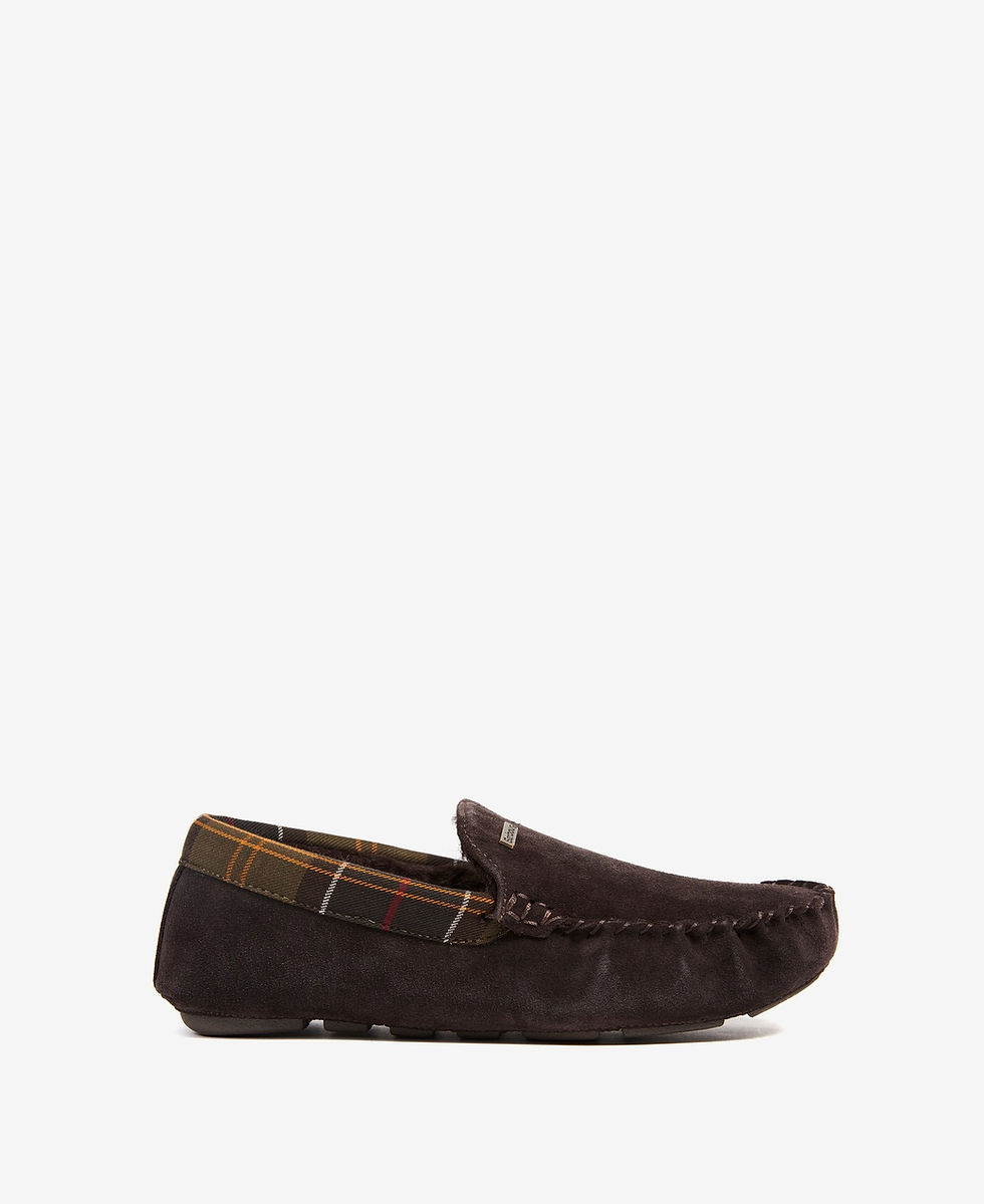 Thumbnail: Barbour Monty Slippers (Brown)