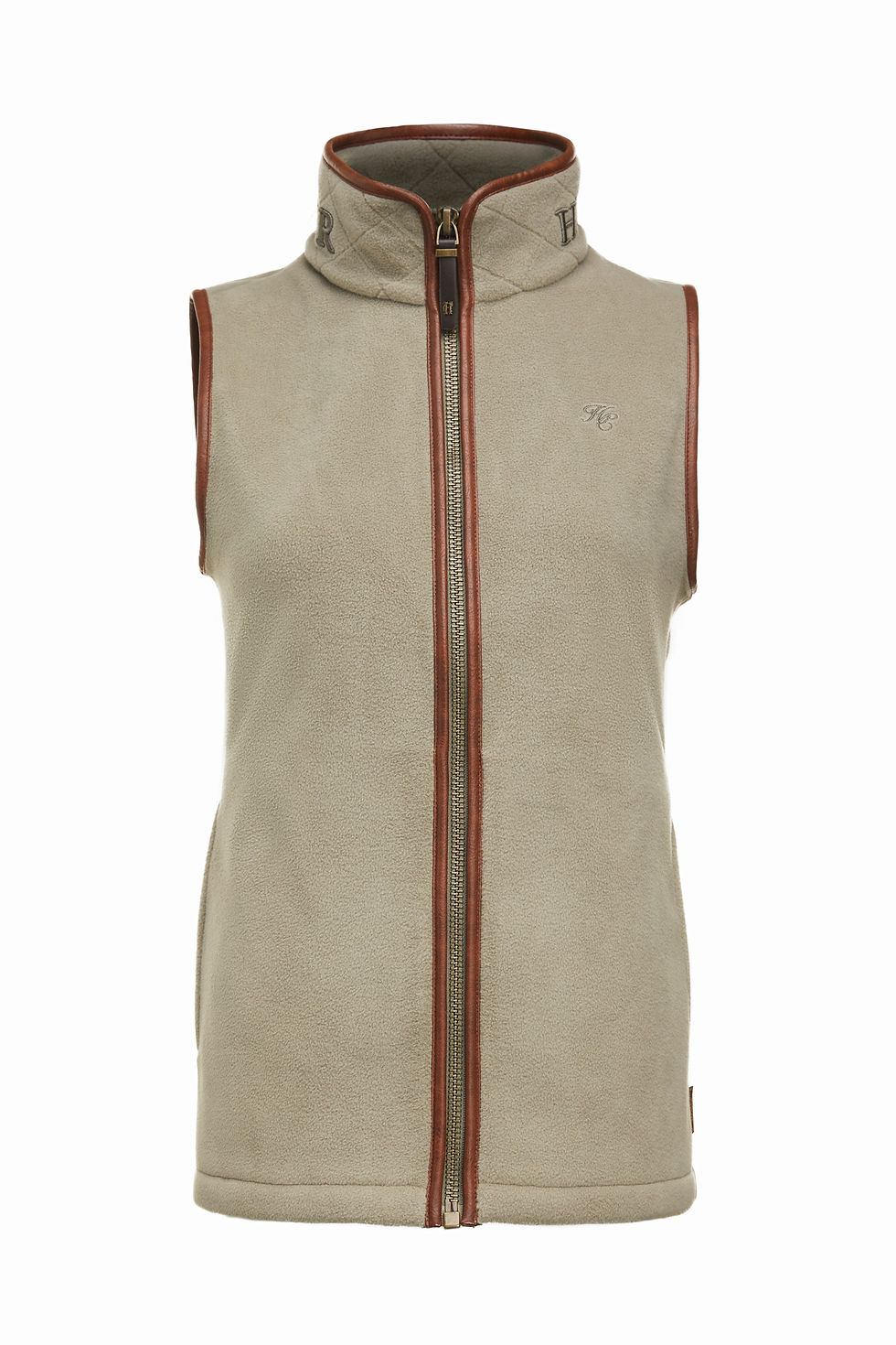 Thumbnail: Country Fleece Gilet - (Sage)