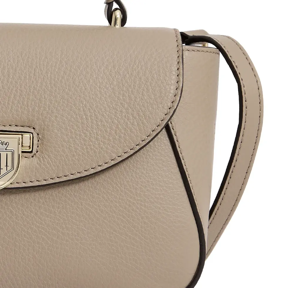 Thumbnail: Blenheim Mini Handbag -  Stone Leather