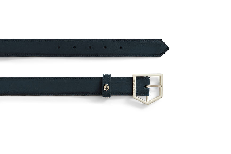 Thumbnail: Felbrigg Belt - Teal Suede