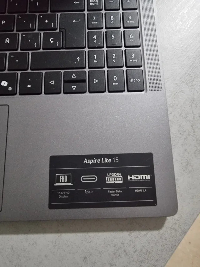 Aspire Lite 15 AL15-32P-C997 128GB Gris — imagen 2