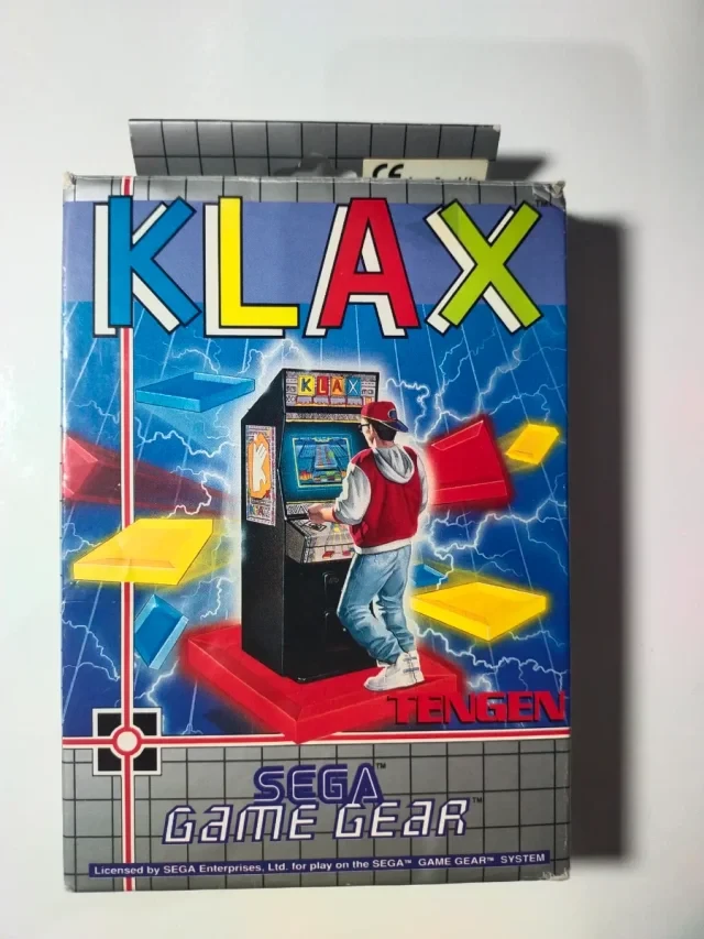 Klax Sega Game Gear EMBALAJE ORIGINAL CIB
