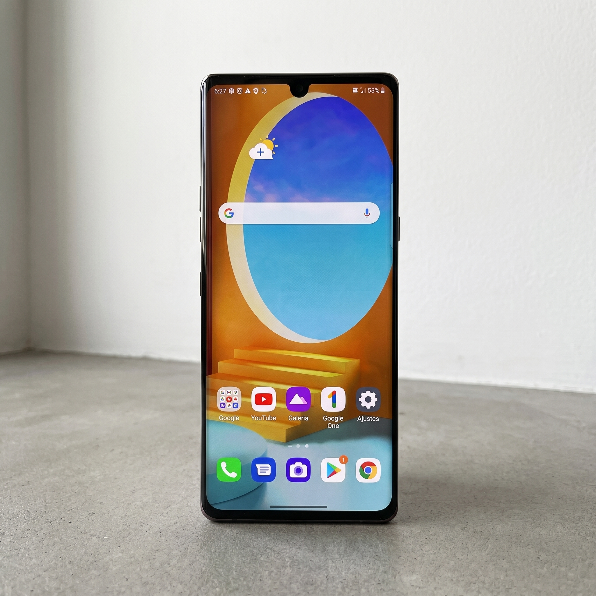 LG Velvet 5G (6GB+128GB) Gris, Libre B