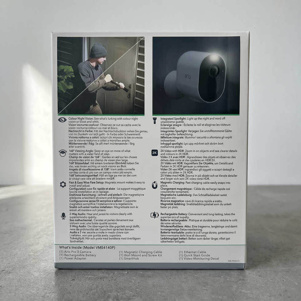 Miniatura: Arlo Pro 3 Cámara Videovigilancia