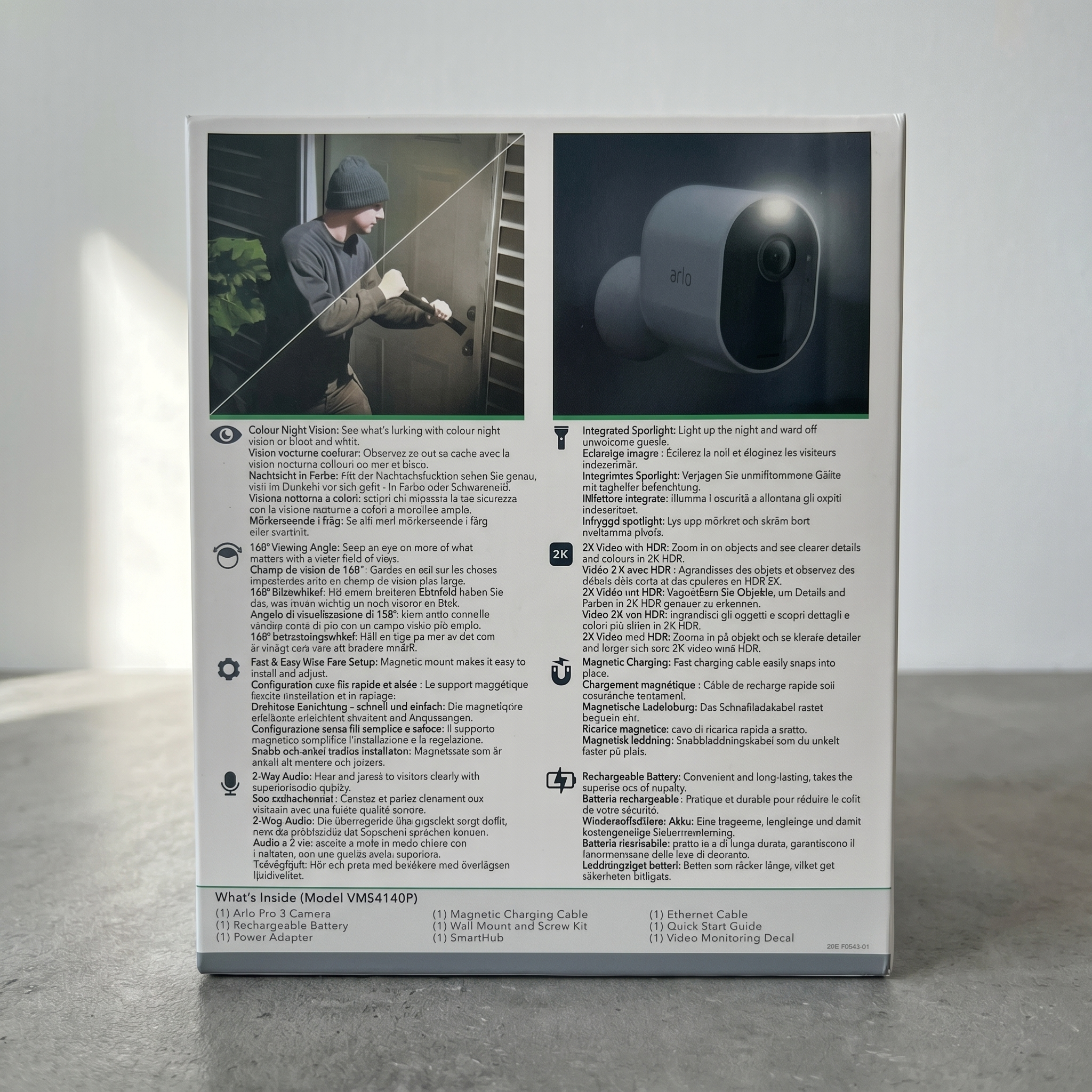 Arlo Pro 3 Cámara Videovigilancia — imagen 3
