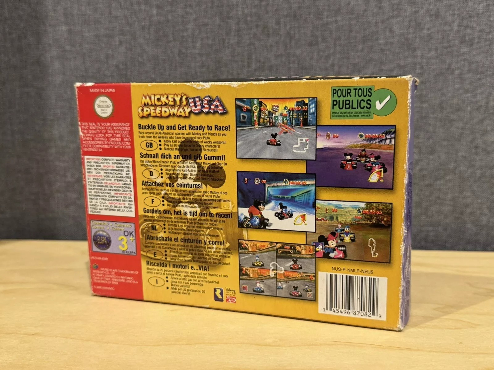 Nintendo 64 Mickey's Speedway USA — imagen 2