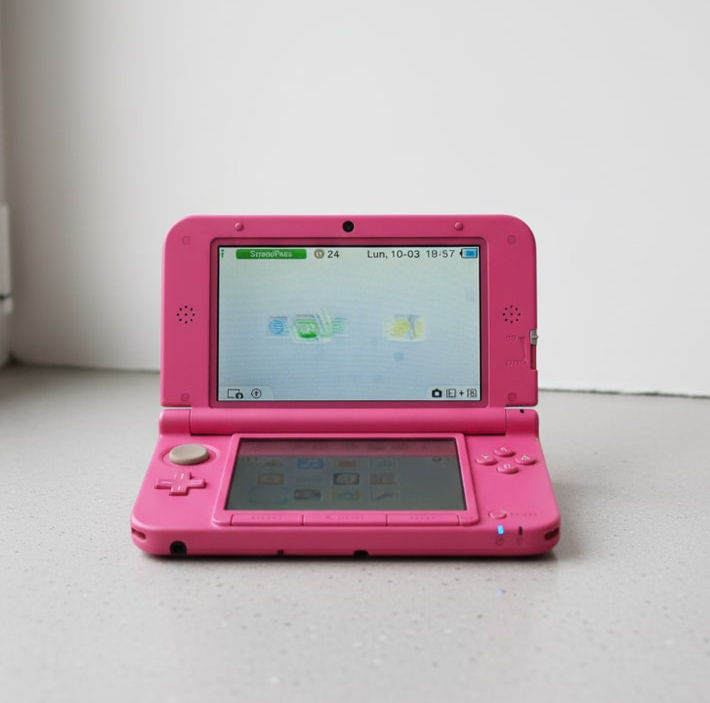Nintendo 3ds xl rosa