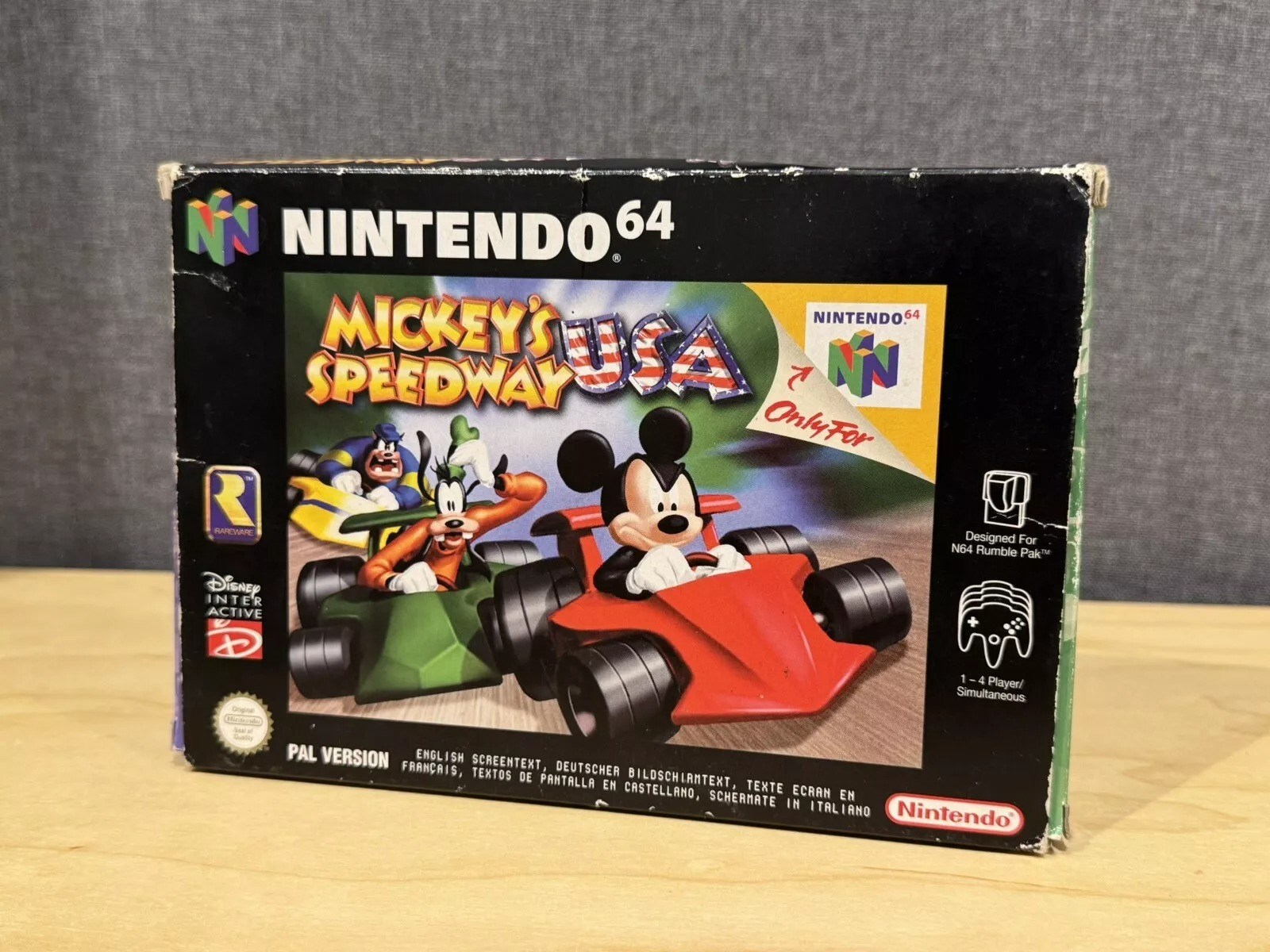 Nintendo 64 Mickey's Speedway USA
