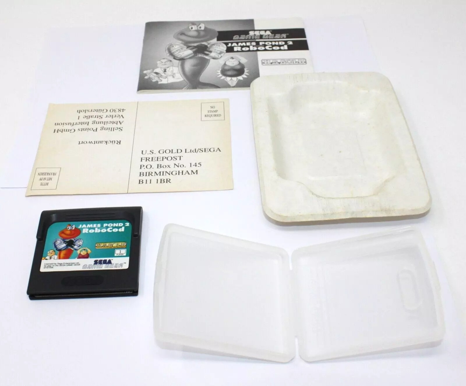 Sega Game Gear James Pond 2 Robocod Completo — imagen 2