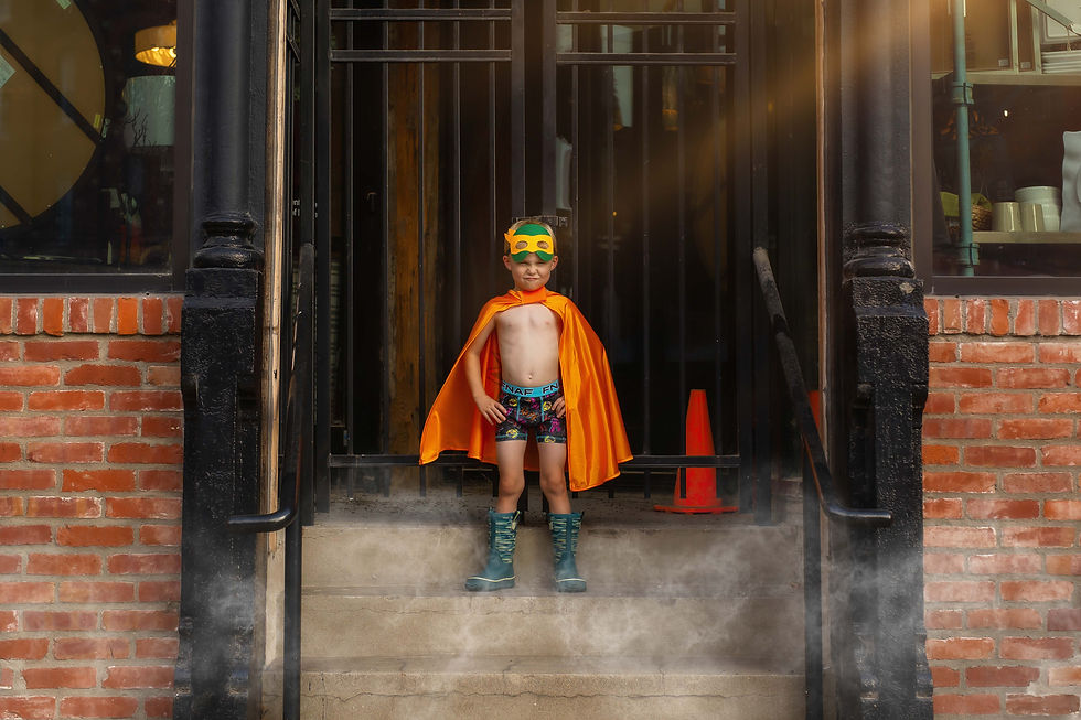 Superhero Adventure in West Bottoms, Kansas City