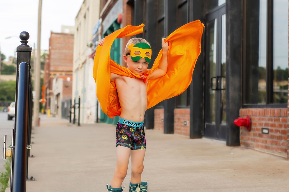 Superhero Adventure in West Bottoms, Kansas City