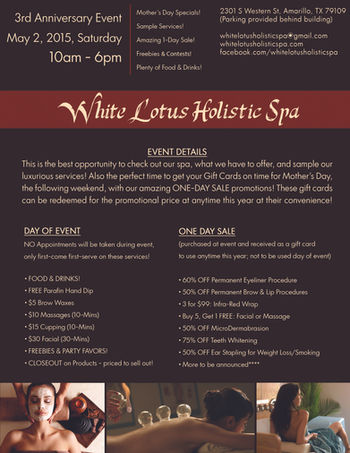 3rd Anniversary Event - Saturday May 2nd - 10am to 6pm!