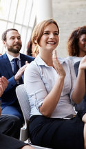 Audience Applauding Event