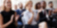 Adults clapping hands