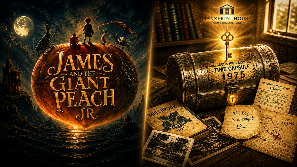 Black Box- James and the Giant Peach & The Great Millbrook Time Capsule Mystery