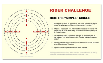 RIDER CHALLENGE: Ride the "Simple Circle"