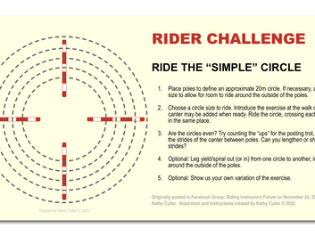 RIDER CHALLENGE: Ride the "Simple Circle"