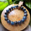 Miniature : Bracelet Cyanite bleue A Brésil 10mm