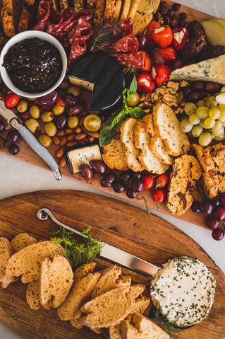Shared plates and mezze photographed by a commercial food photographer in New Zealand
