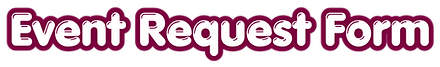 Event Request Form