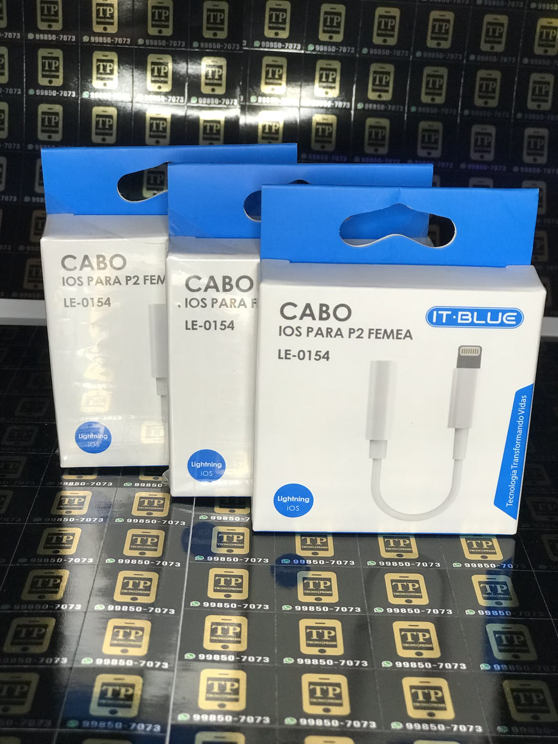 ADAPTADOR IOS PARA P2 FÊMEA IT-BLUE