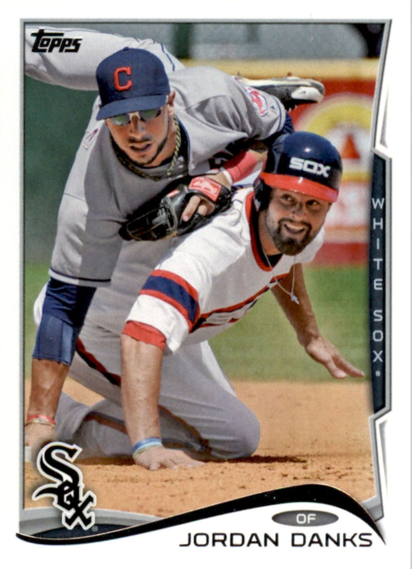 Jordan Danks with the Chicago White Sox