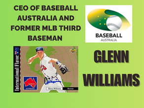 CEO of Baseball Australia and Former MLB Third Baseman Glenn Williams