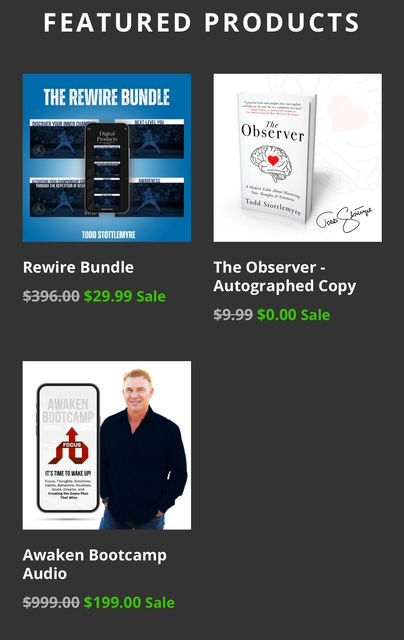 Todd Stottlemyre's online store