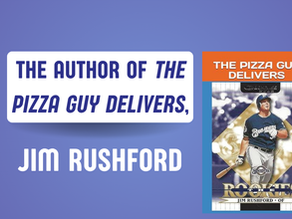 The author of The Pizza Guy Delivers, Jim Rushford